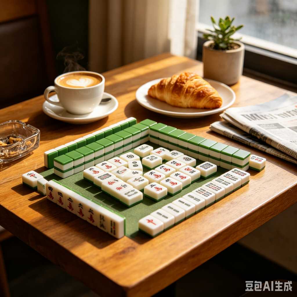 cedar wood mahjong tiles