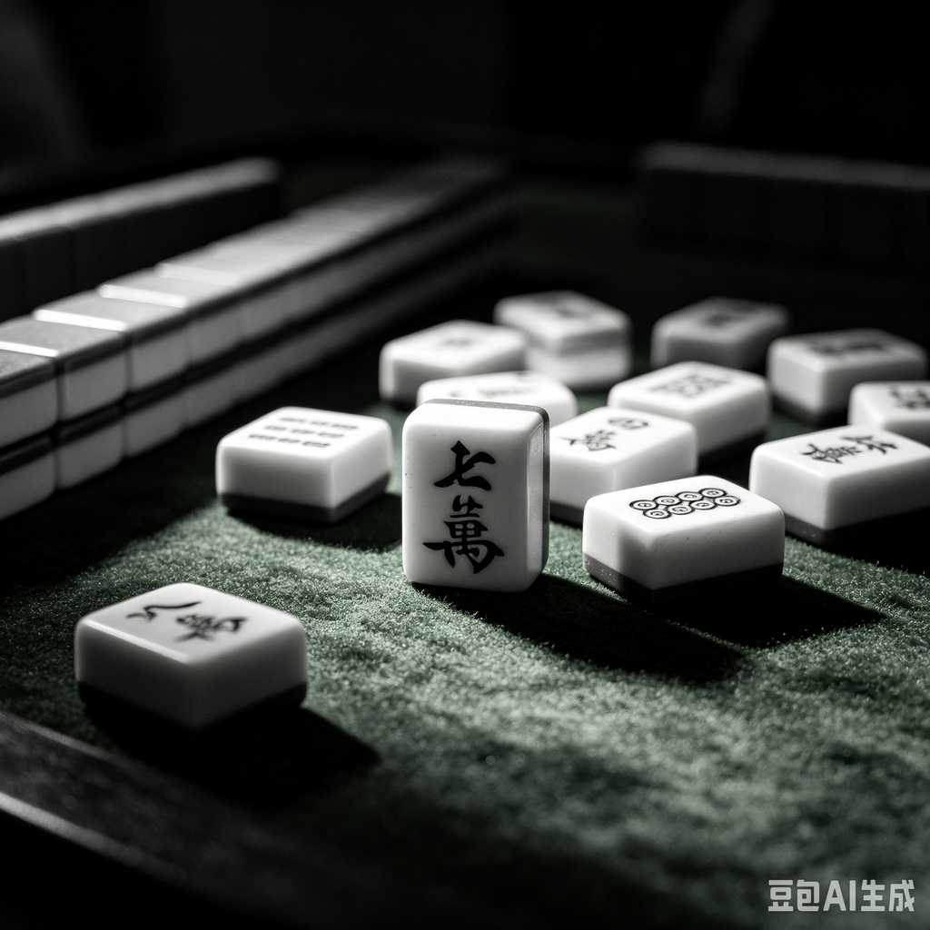 embossed mahjong set design
