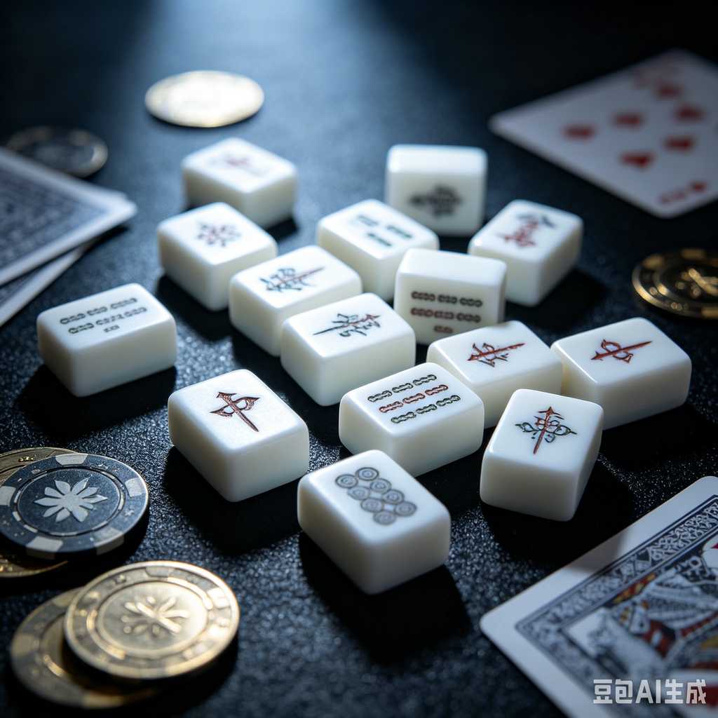 fine polished mahjong set