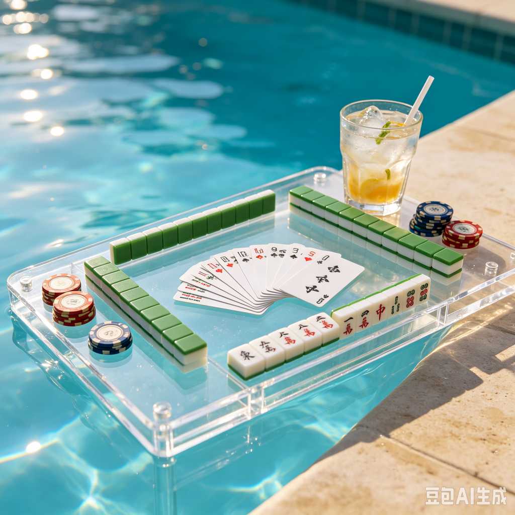 mahjong tile rack set